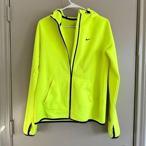 Nike Fleece lined jacket (with thumb holes)